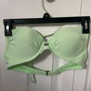 Green bikini top